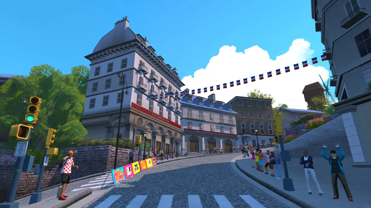 Zwift doubles Paris map for Tour de France with Montmartre climb