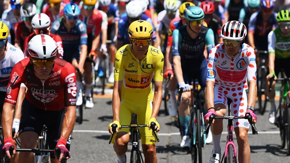 ’Tadej is Tadej’ – Torstein Træen weighs up the chances of keeping his Tour de France yellow jersey beyond mountainous stage 6