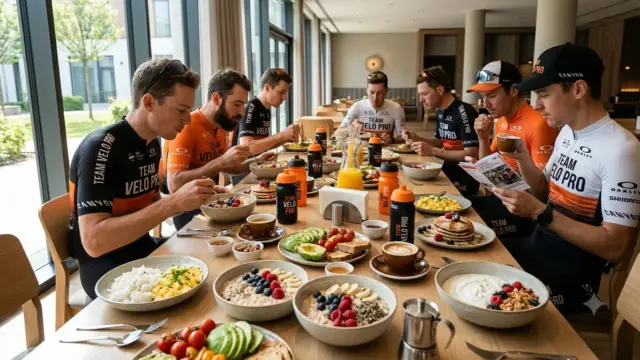 Från biff till havregrynsgröt: så äter Tour de France-proffsen frukost idag