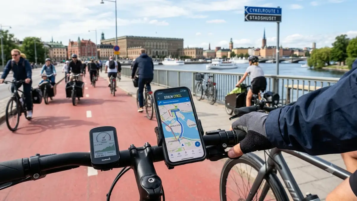 Cycling with GPS