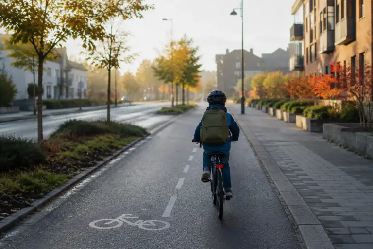Cykla till skolan – så gör du det tryggt och smart i Stockholm