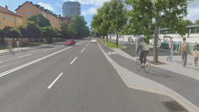 Nya cykelgator i Stockholm – det här gäller på Ringvägens lokalgator och Sveavägen