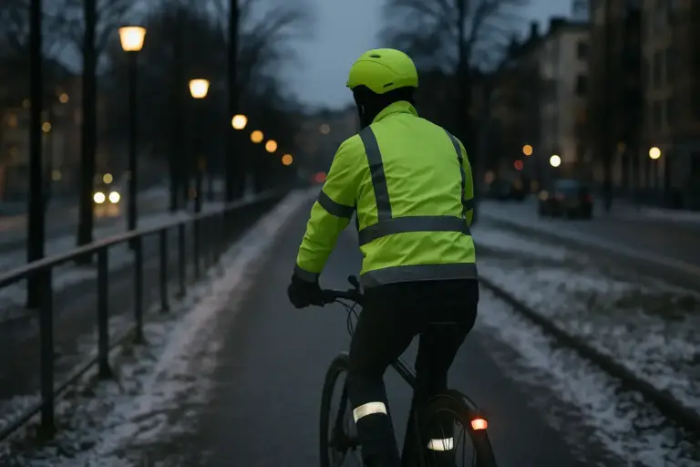 Cykelpendla i mörkret – så tar du dig säkert genom Stockholms vintermörker